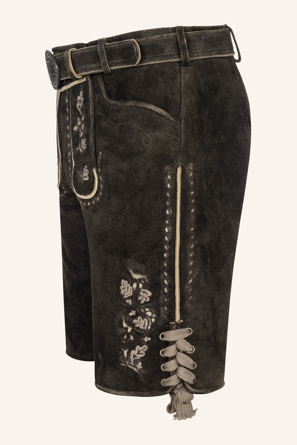 Lederhose Calle mit Gürtel