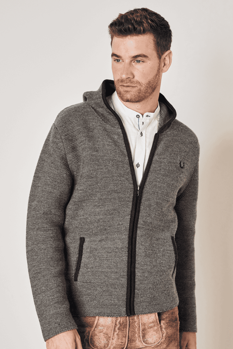 Strickjacke Leopold