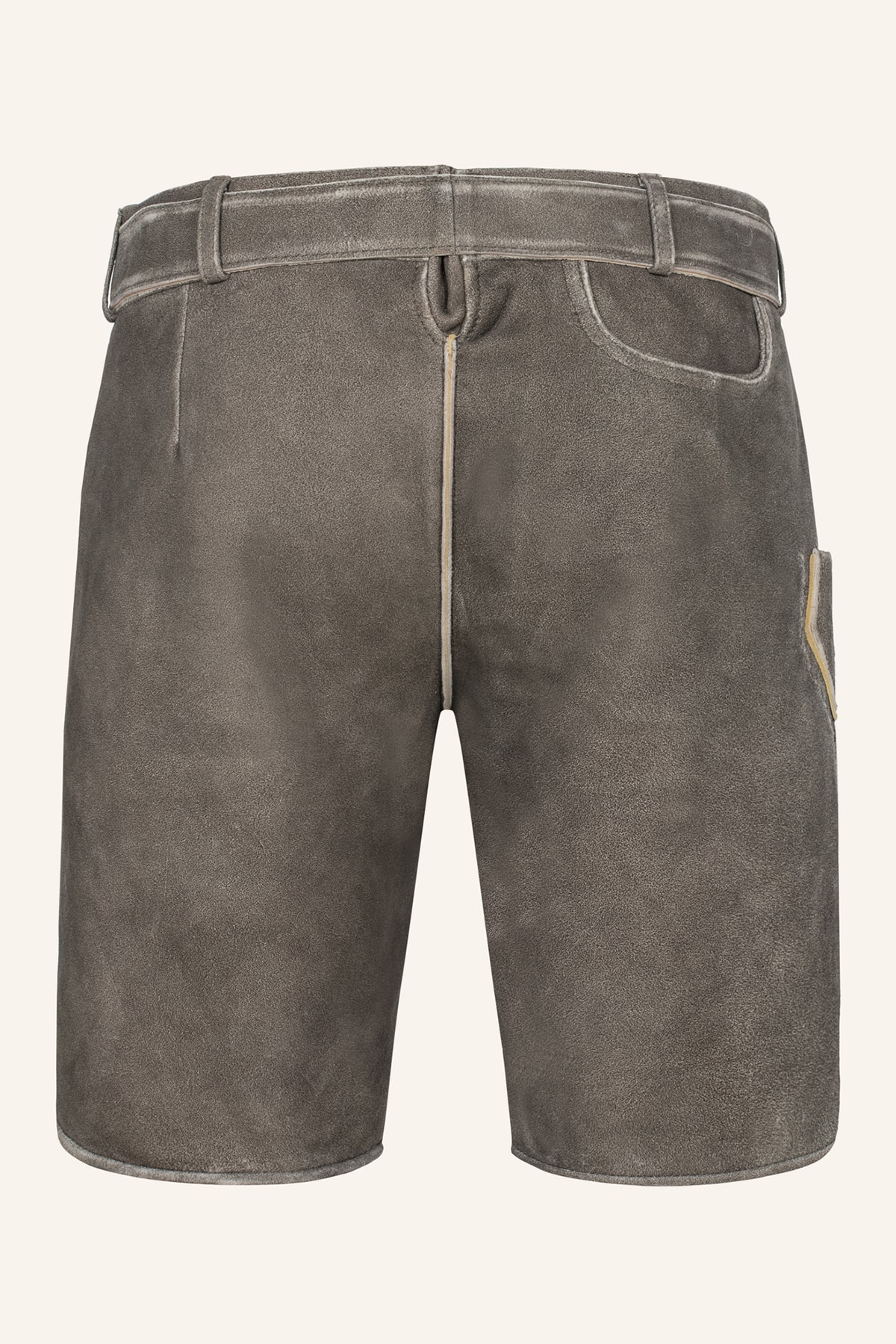Lederhose Howard mit Gürtel