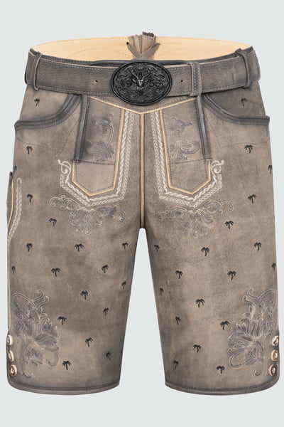 Lederhose Benni mit Gürtel