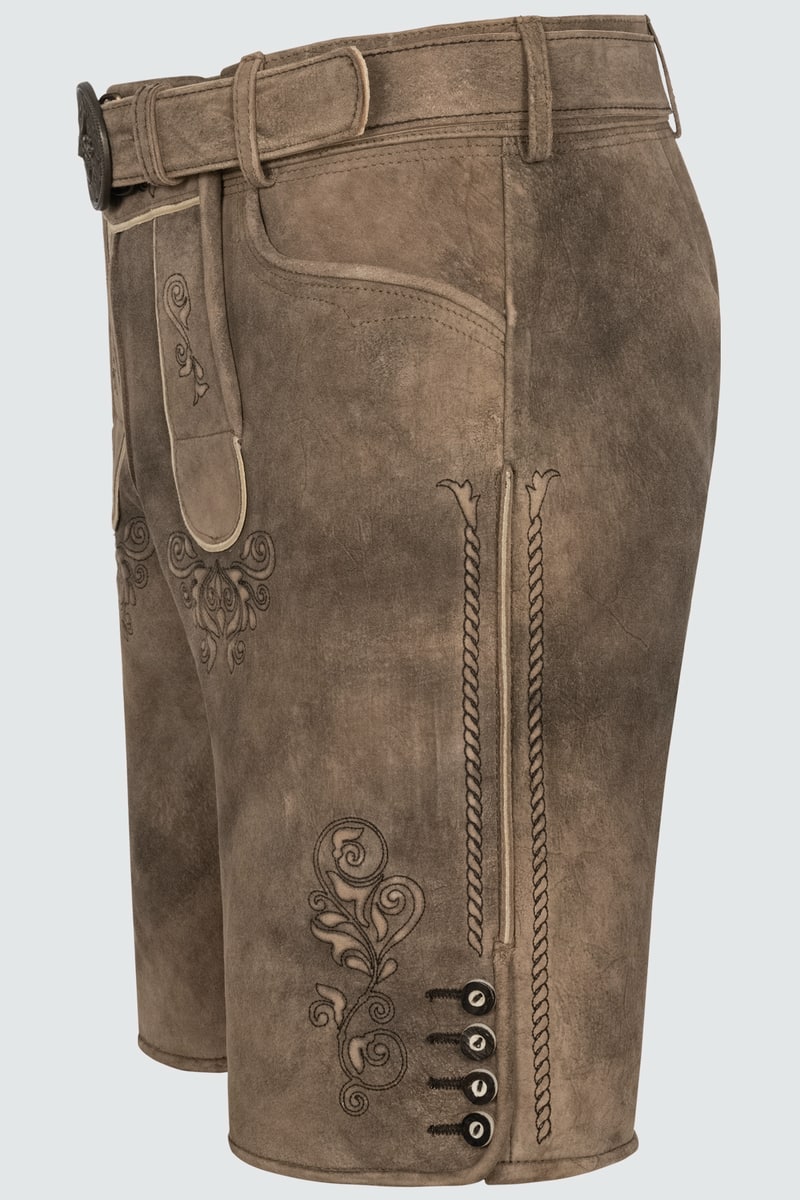 Lederhose Ralph mit Gürtel