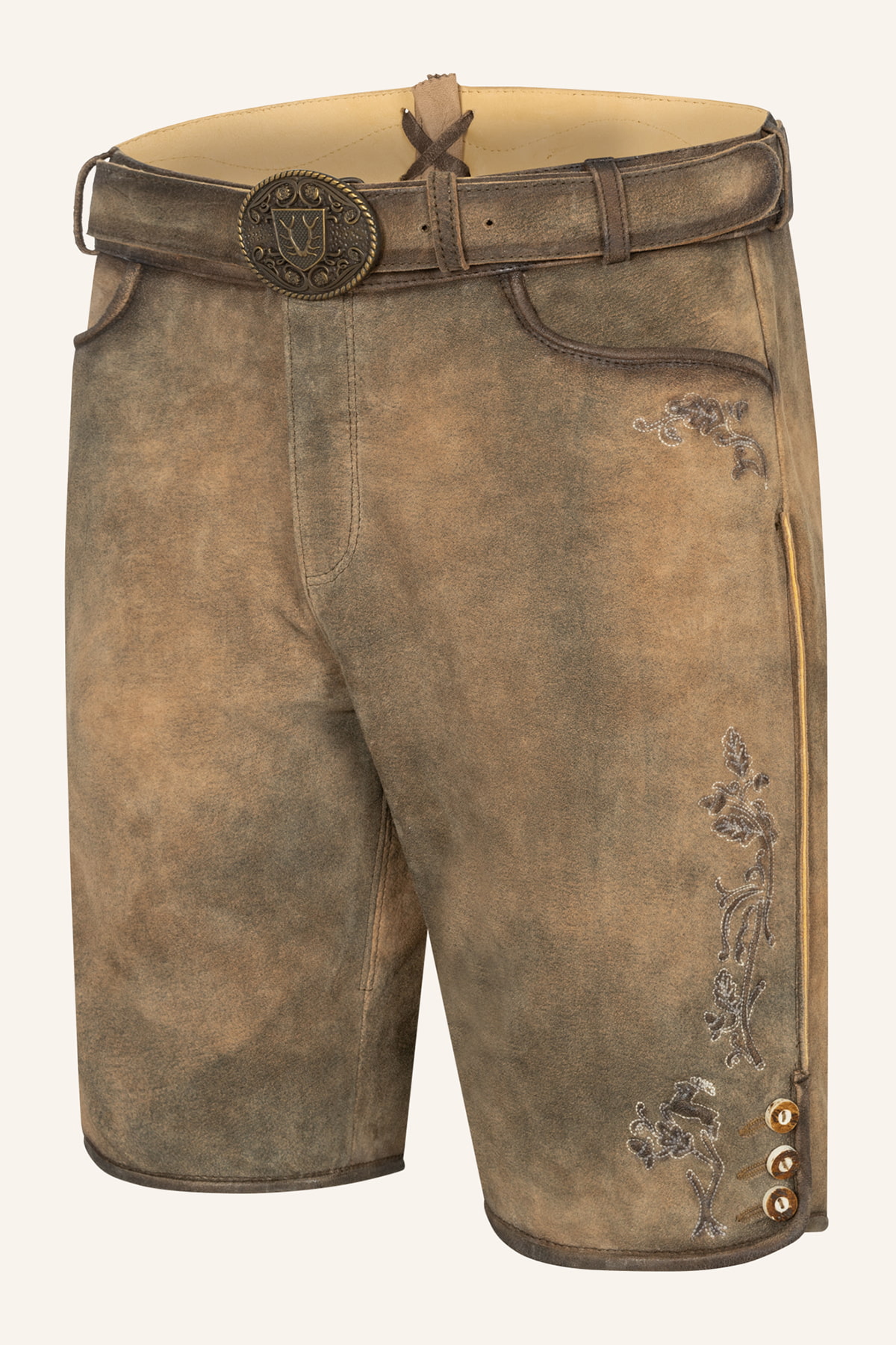 Lederhose Paulo with Belt