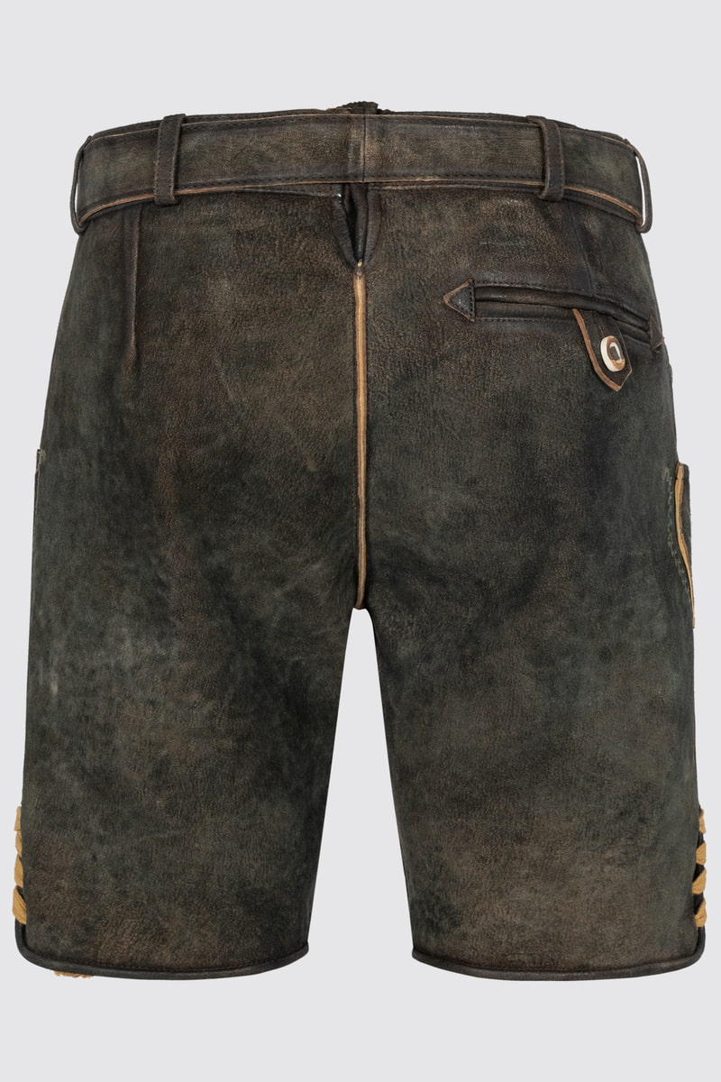 Lederhose Charlie mit Gürtel