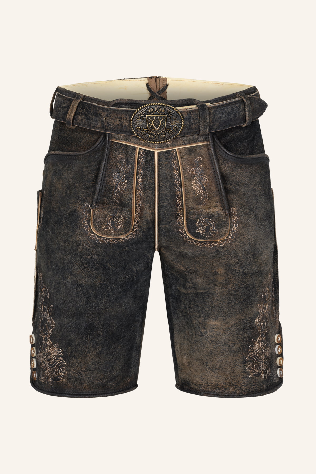 Lederhose Jihn with belt