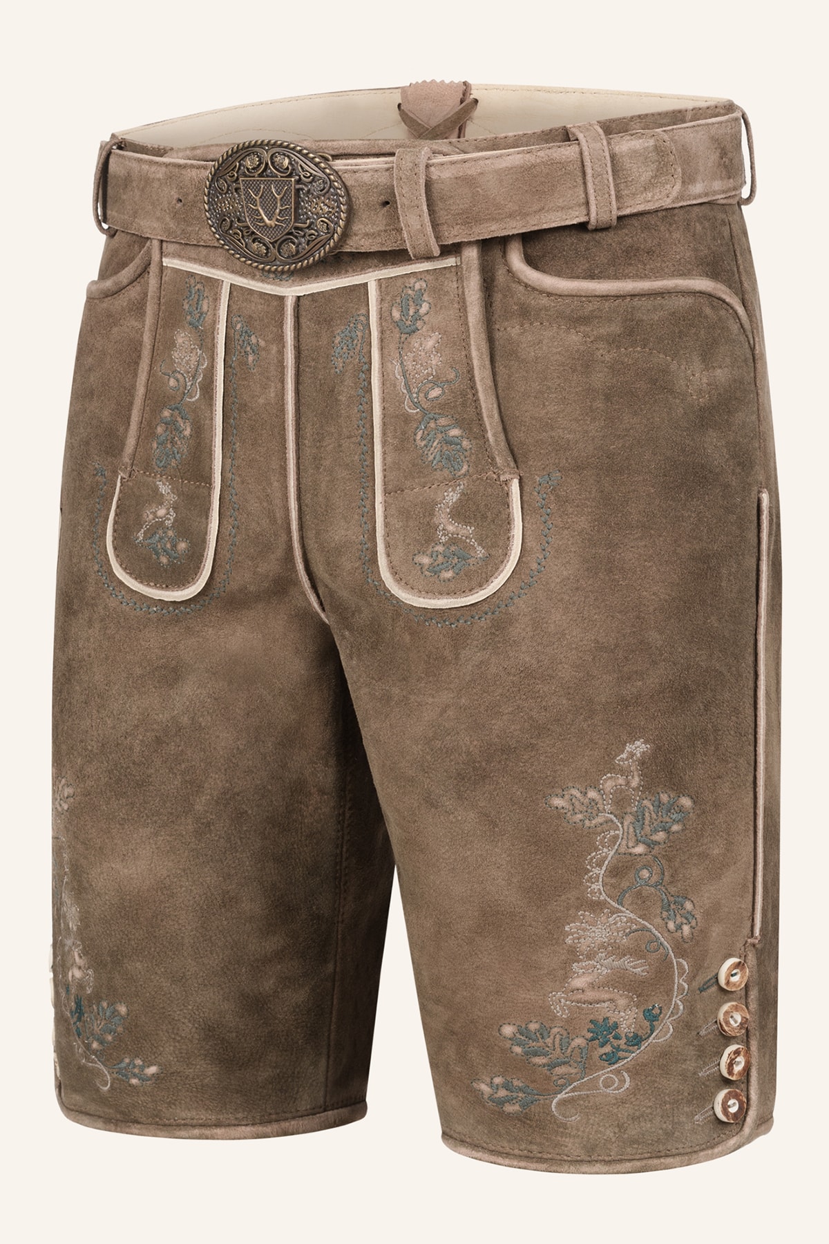 Lederhose Torin mit Gürtel