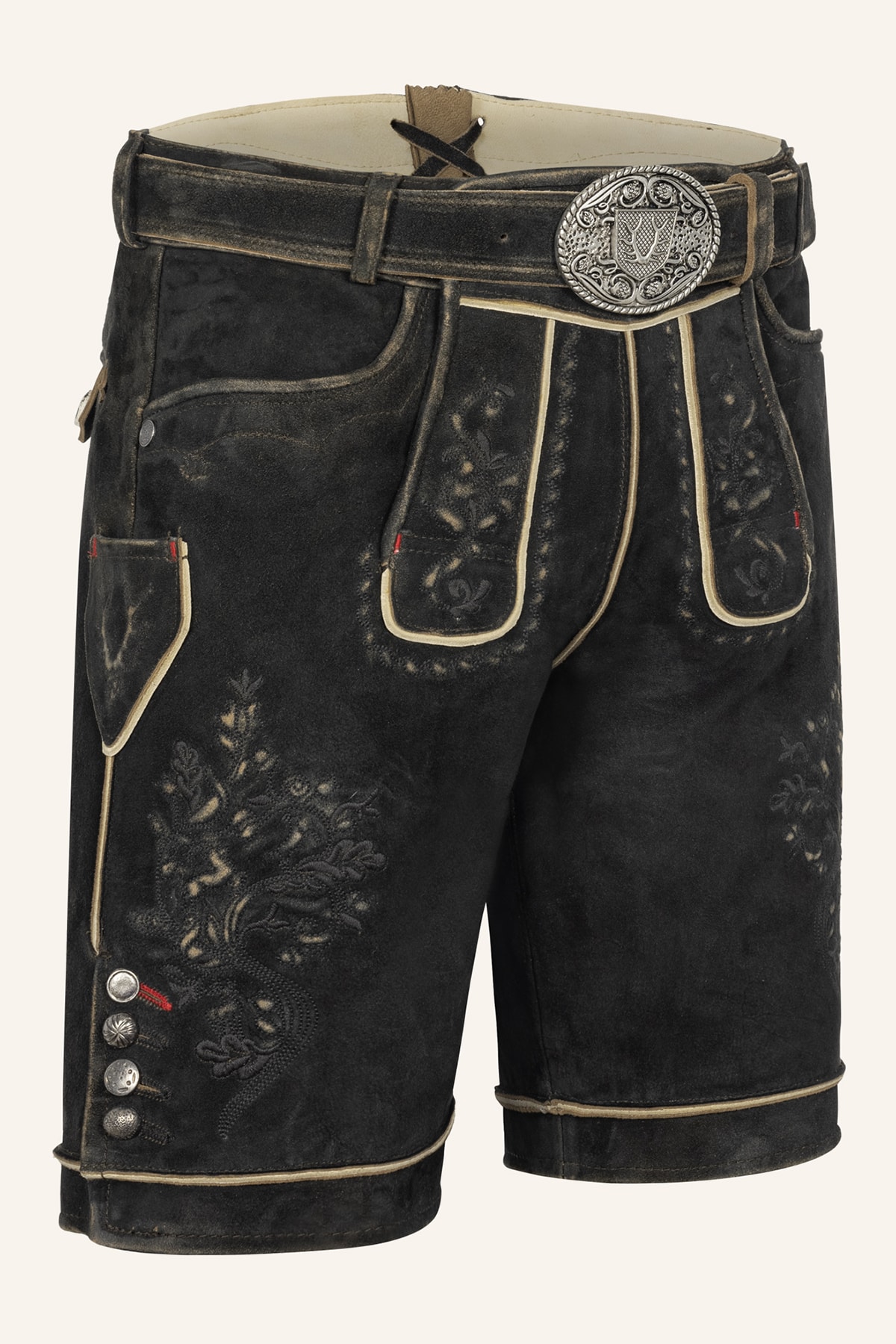 Lederhose Kuno with Belt