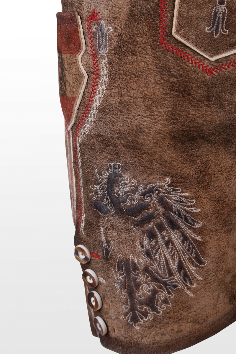 Lederhose Mei Hoamat with belt
