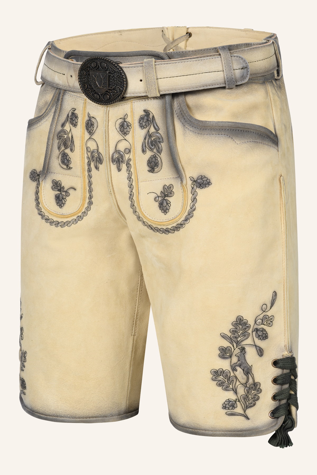 Lederhose Nolan with Belt