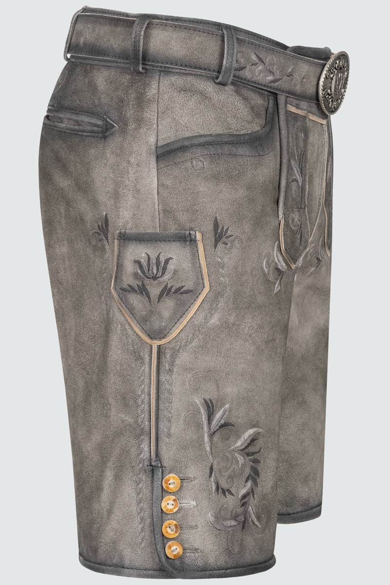Lederhose Chris mit Gürtel