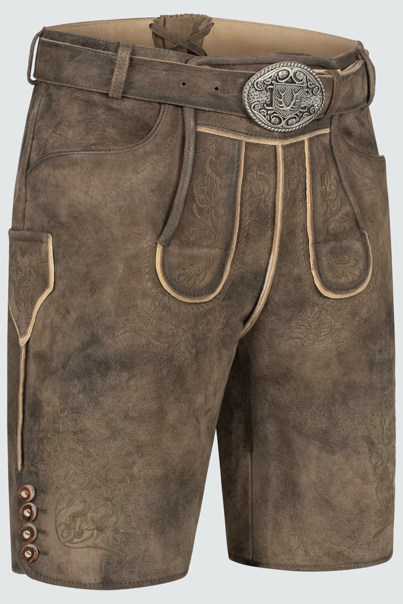 Lederhose Denis mit Gürtel