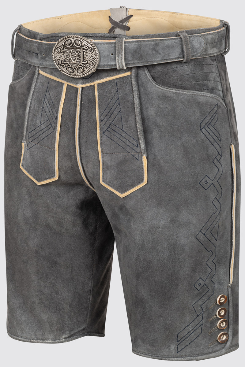 Lederhose Xilas with belt