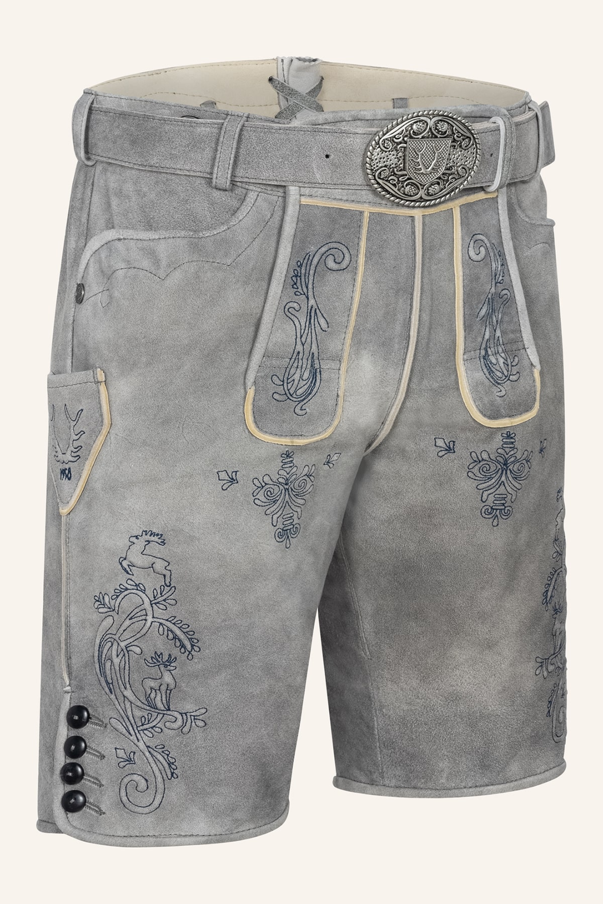 Lederhose Lucius with Belt