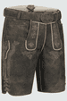Lederhose Curtis mit Gürtel