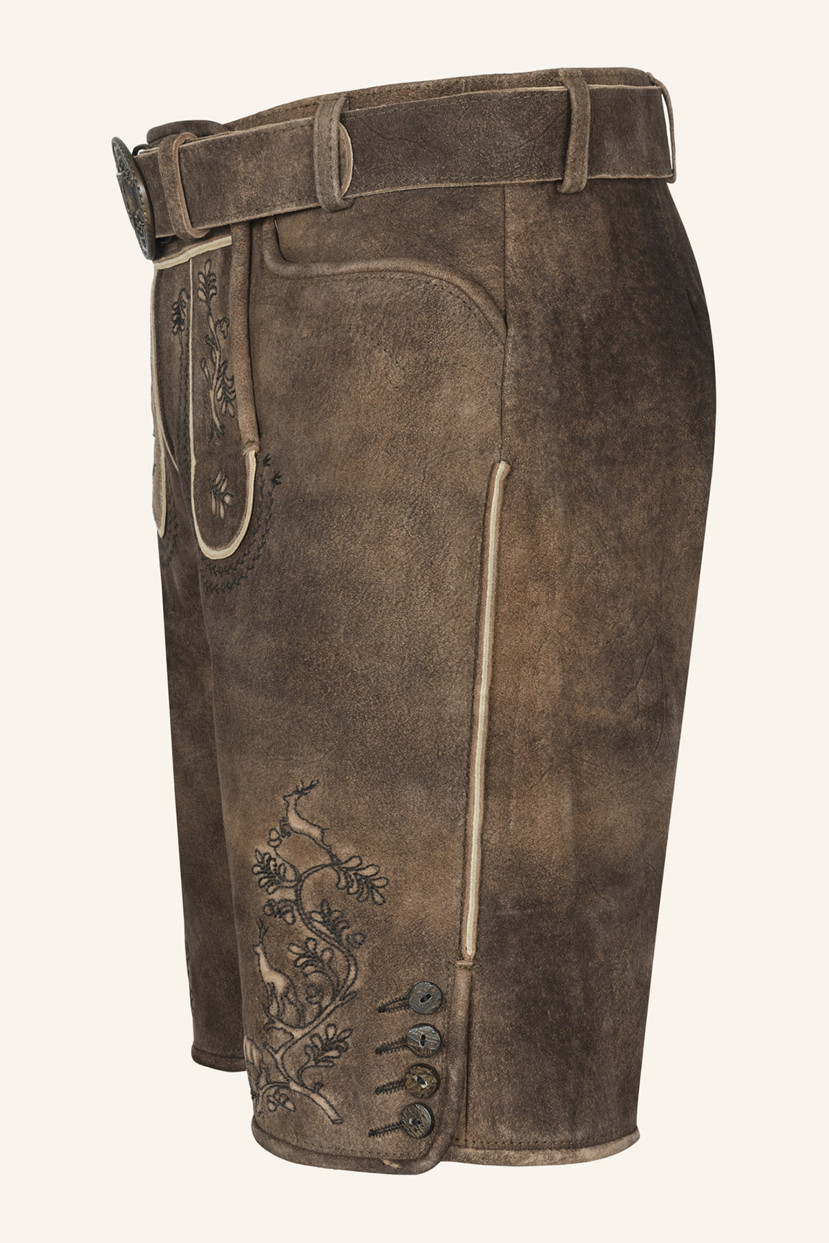 Lederhose Mischa with belt