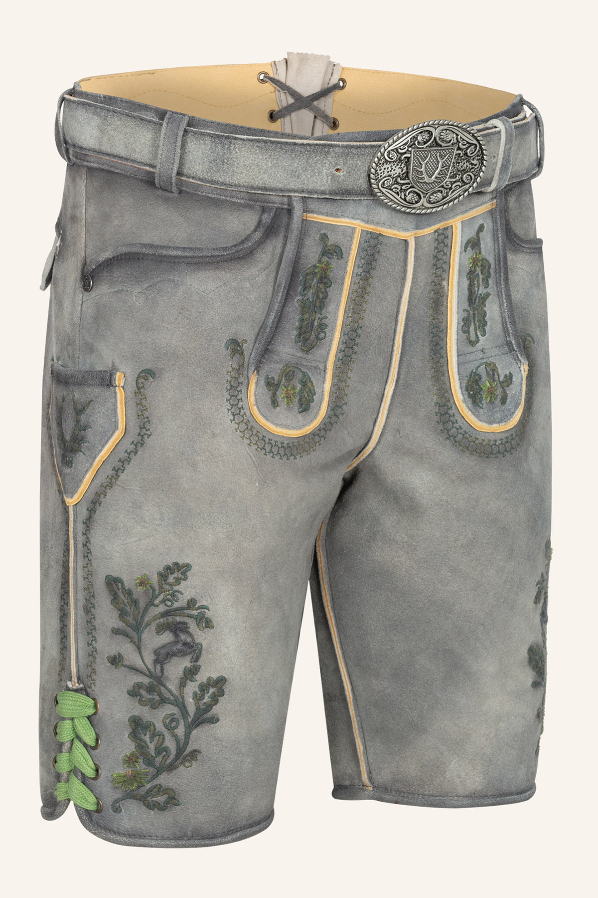 Lederhose Charlie mit Gürtel