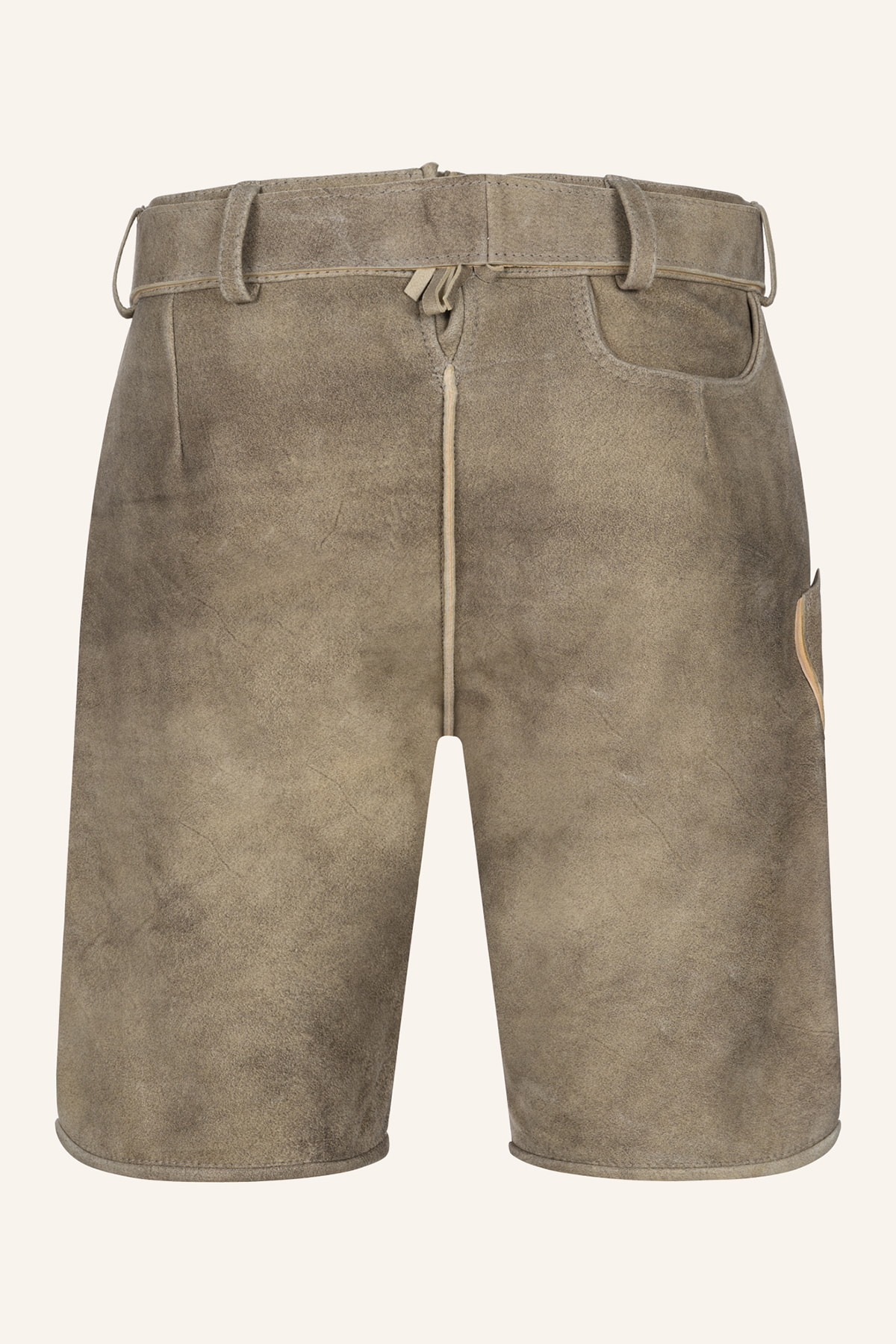 Lederhose Iwan mit Gürtel