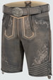 Lederhose Zac mit Gürtel