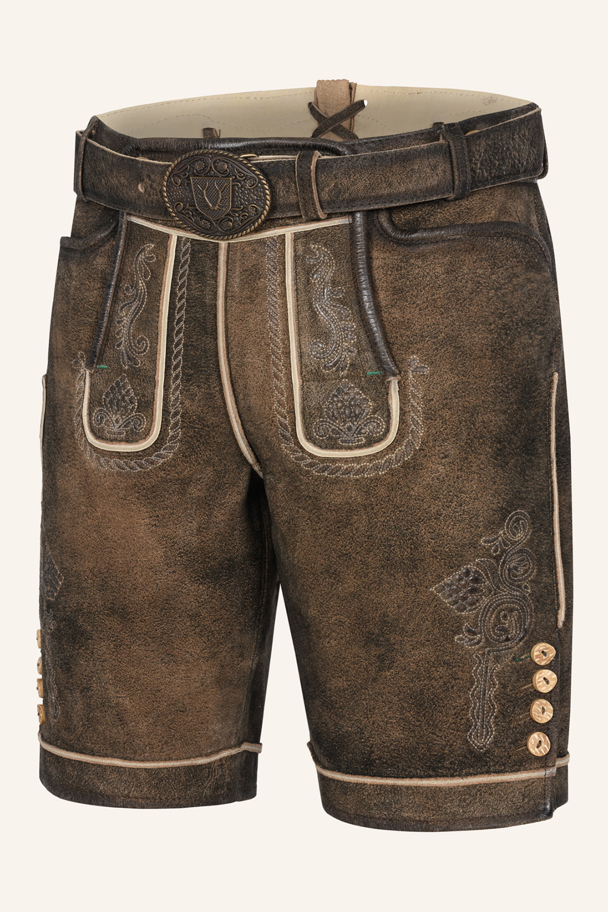 Lederhose Waris with belt