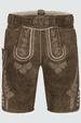 Lederhose Quan mit Gürtel