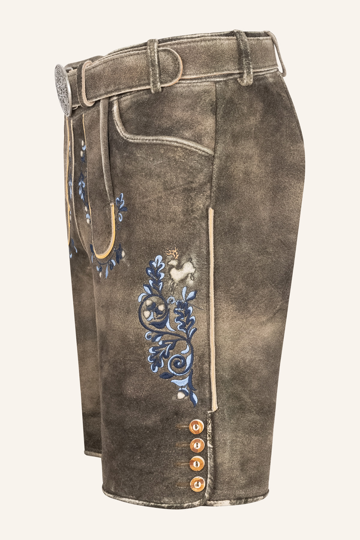 Lederhose Pino with Belt