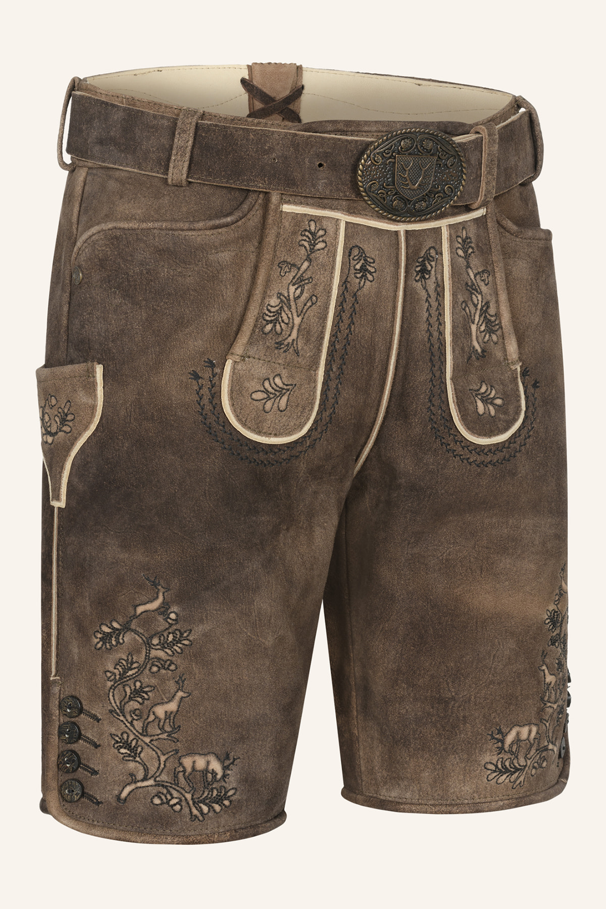 Lederhose Mischa with belt