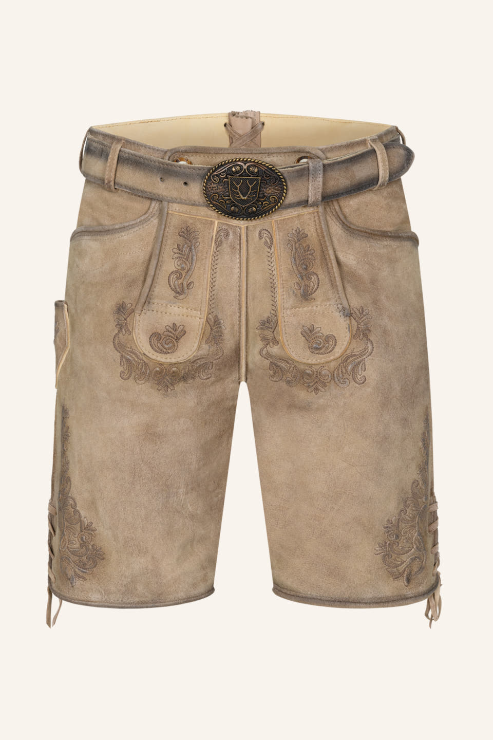 Lederhose Baldur with belt