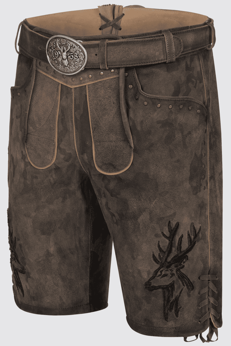 Lederhose Matze mit Gürtel