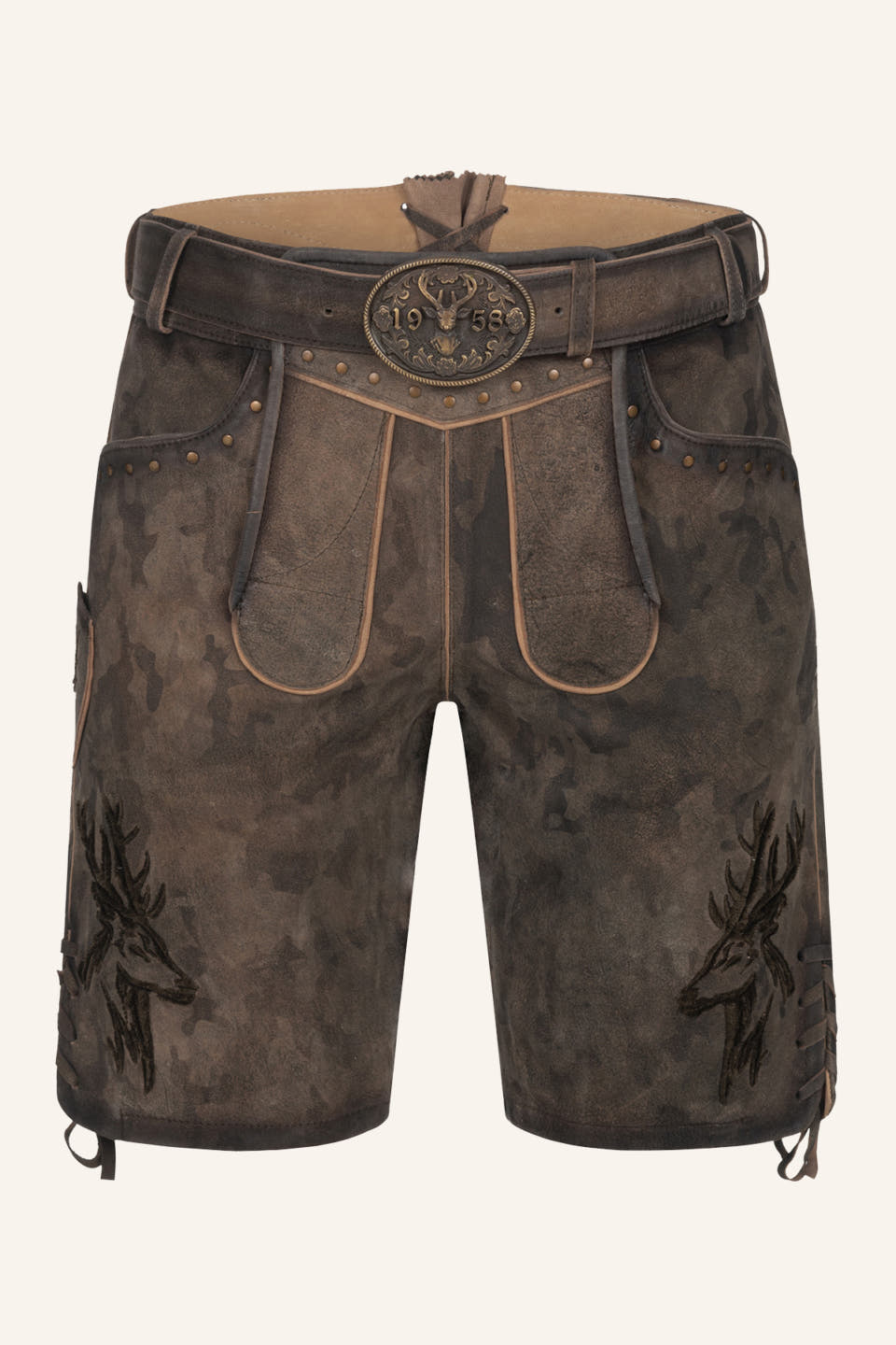 Lederhose Matze with belt 