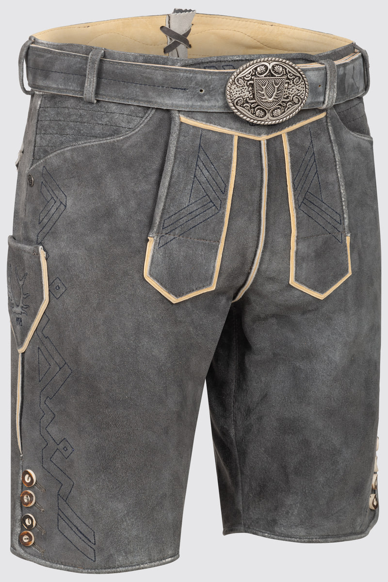 Lederhose Xilas with belt