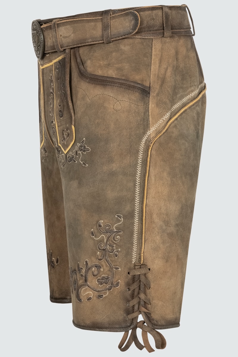 Lederhose Gregor mit Gürtel