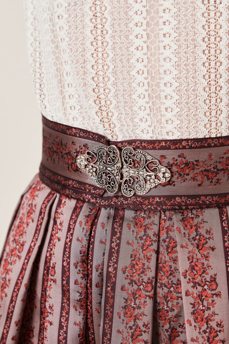 Dirndlrock Damen Beige - Traditioneller Trachtenrock Für Oktoberfest