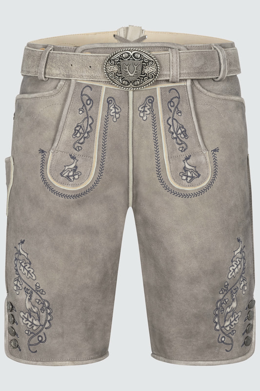 Lederhose Anakin mit Gürtel günstig online kaufen