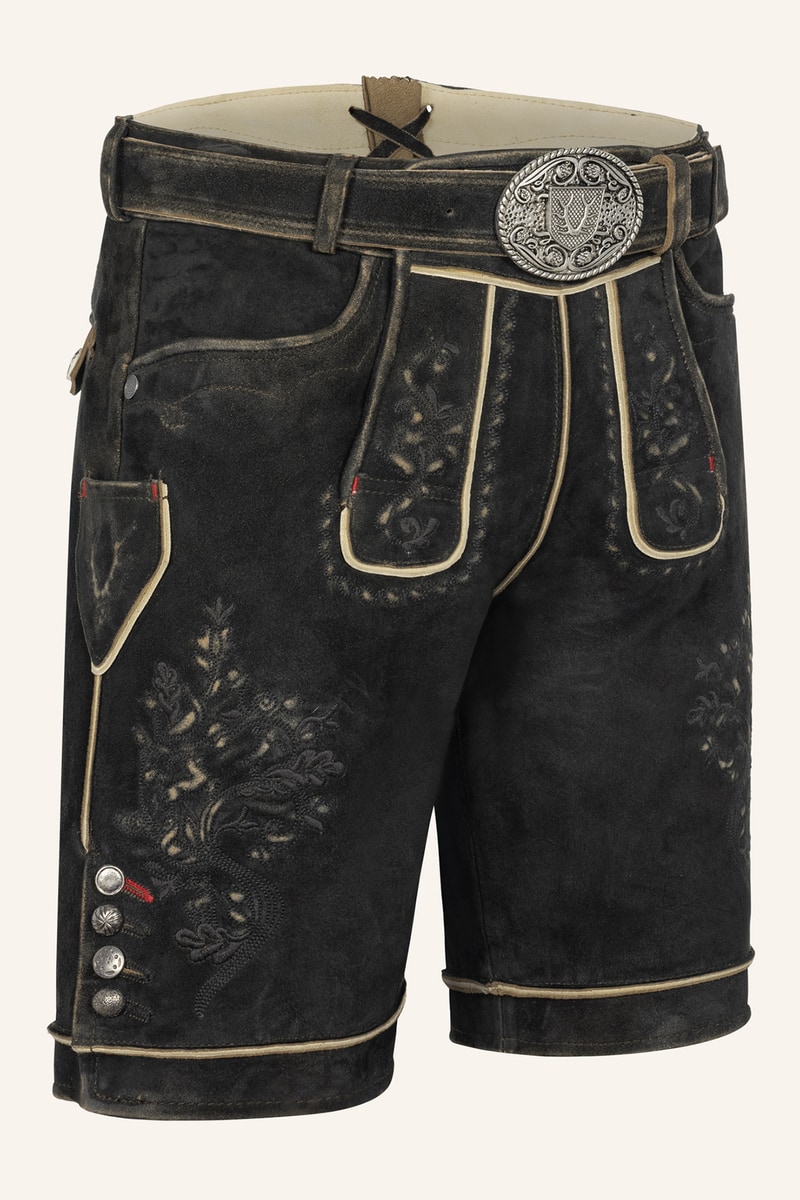Lederhose Kuno with Belt