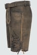 Lederhose Nikas mit Gürtel