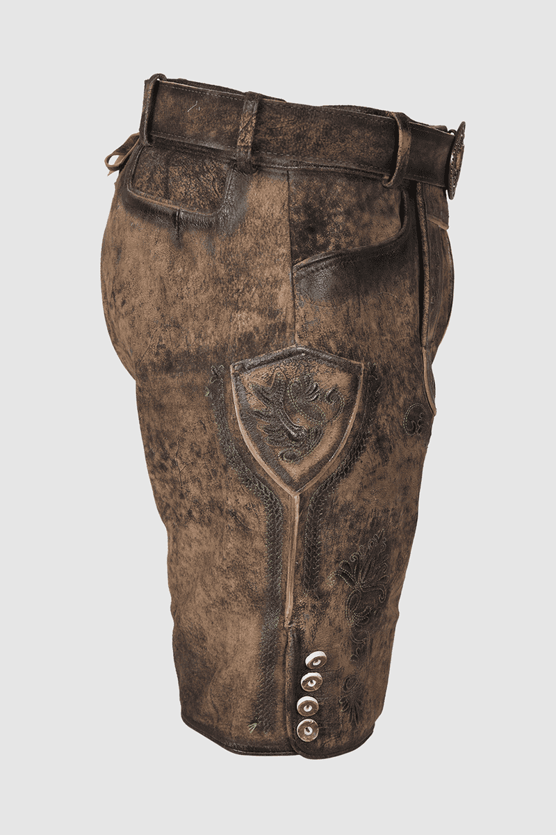 Lederhose Markus mit Gürtel