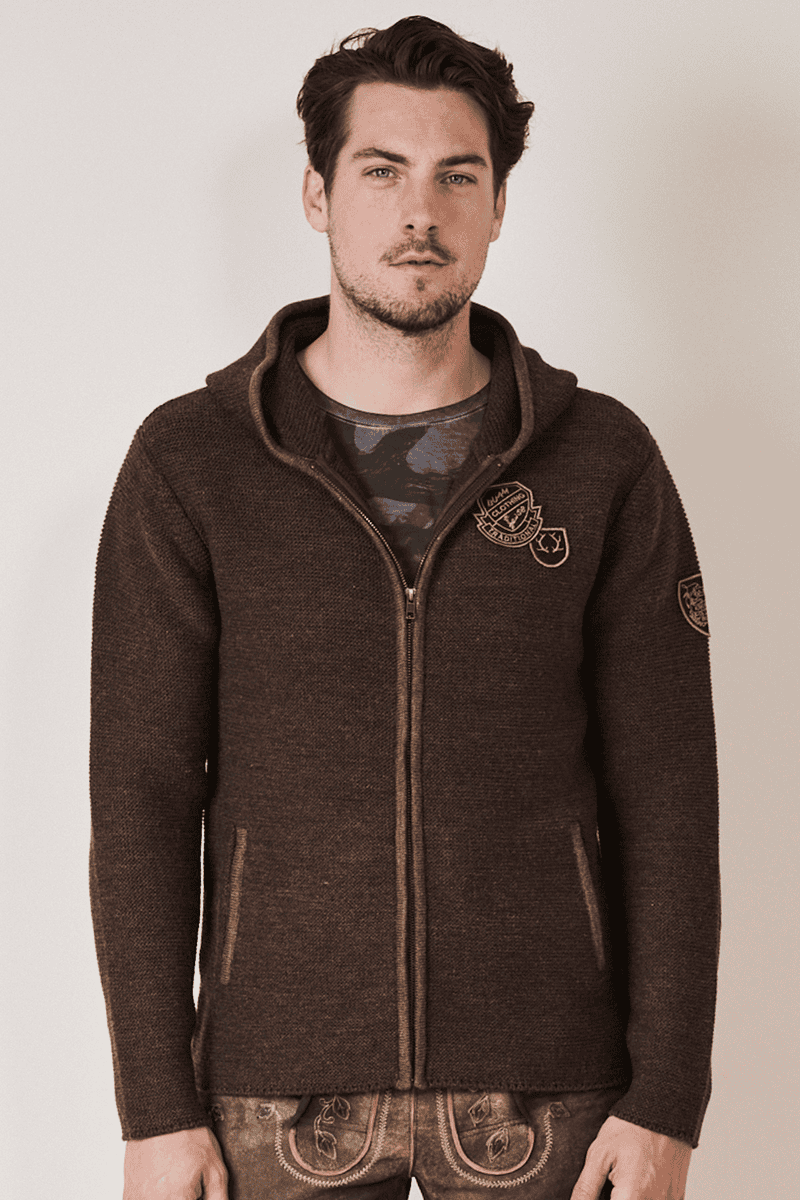 Strickhoodie Bastian