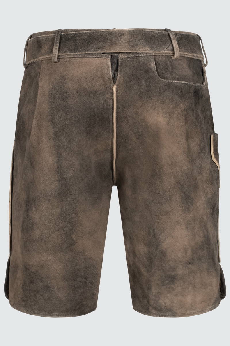 Lederhose Ron mit Gürtel