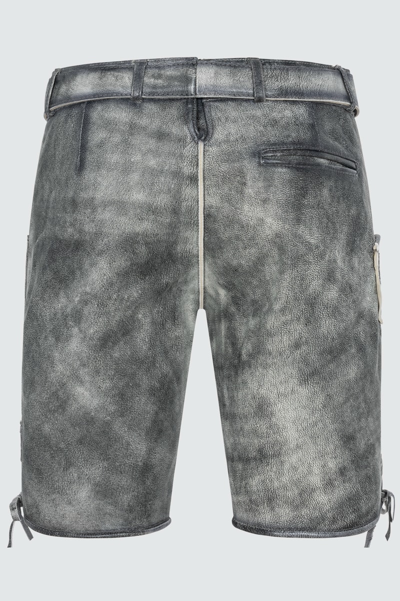 Lederhose Okko mit Gürtel