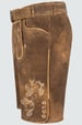Lederhose Lennard mit Gürtel