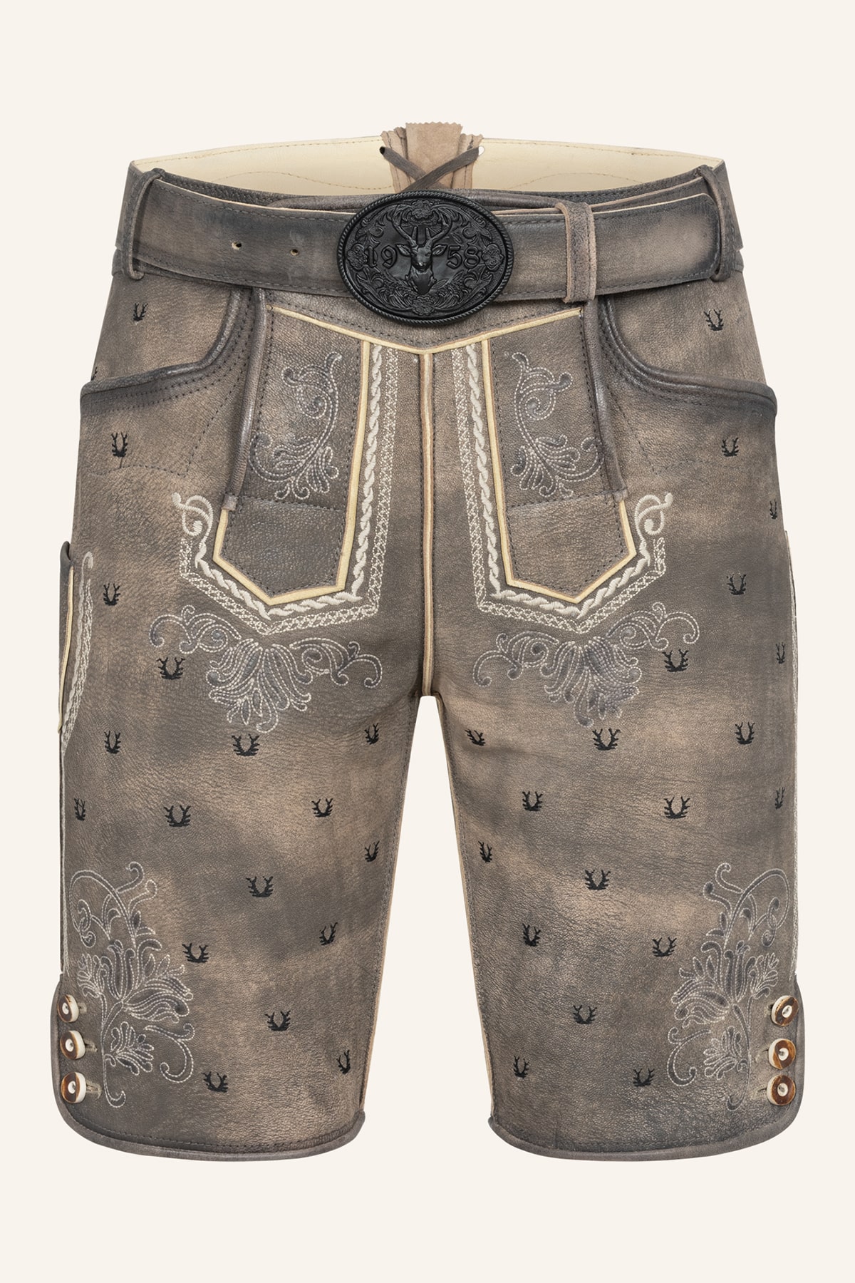 Lederhose Harvey with belt