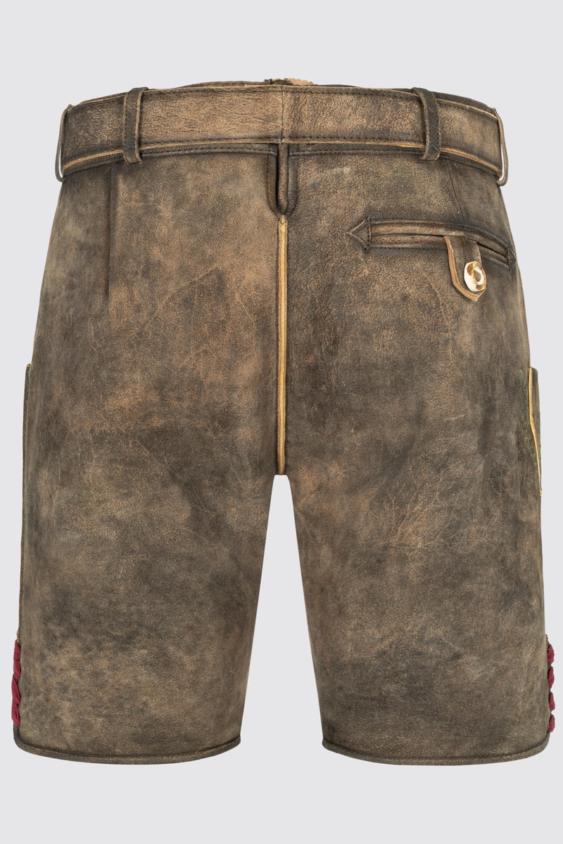 Lederhose Charlie mit Gürtel