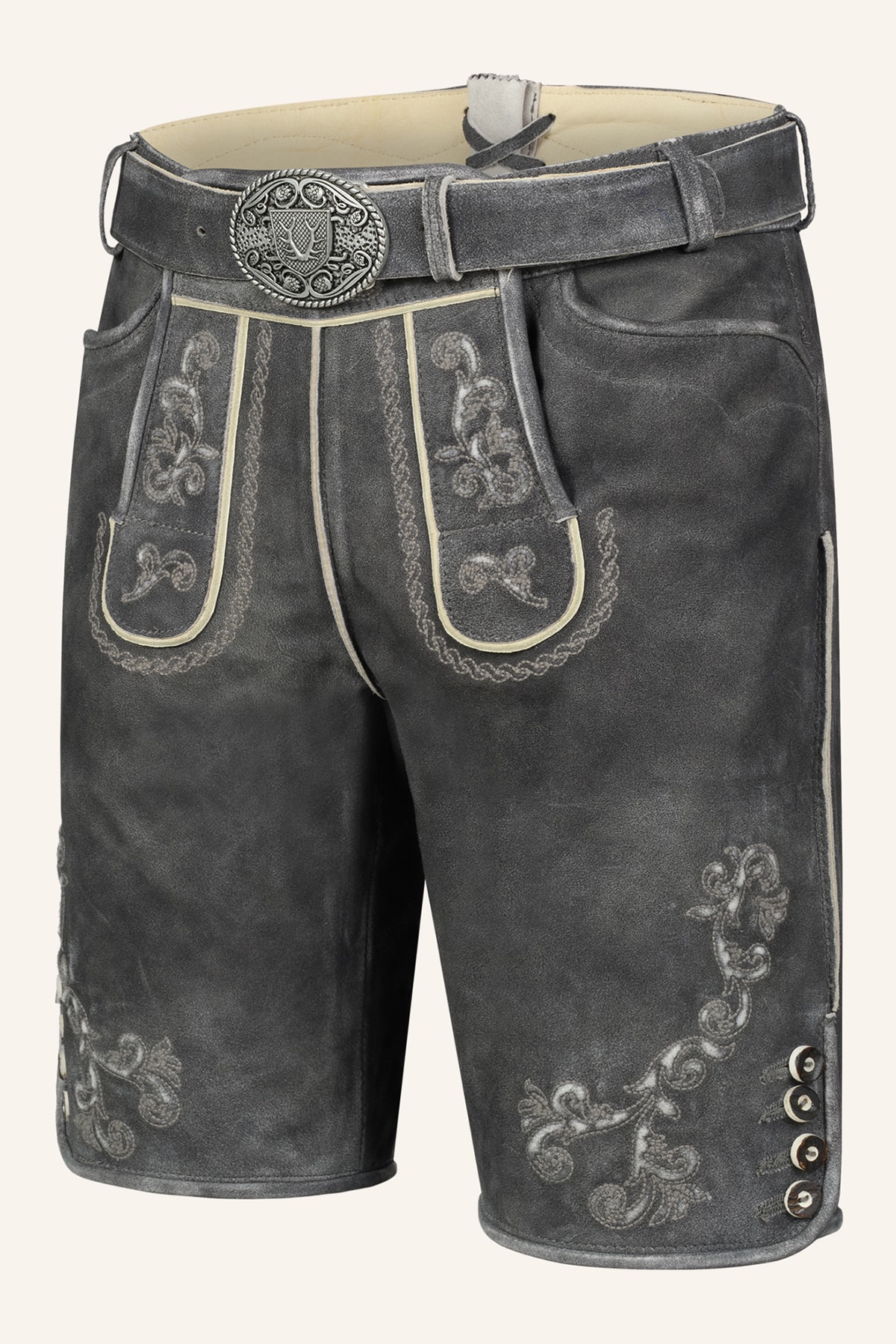 Lederhose Nevi with belt