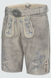 Lederhose Ulf mit Gürtel