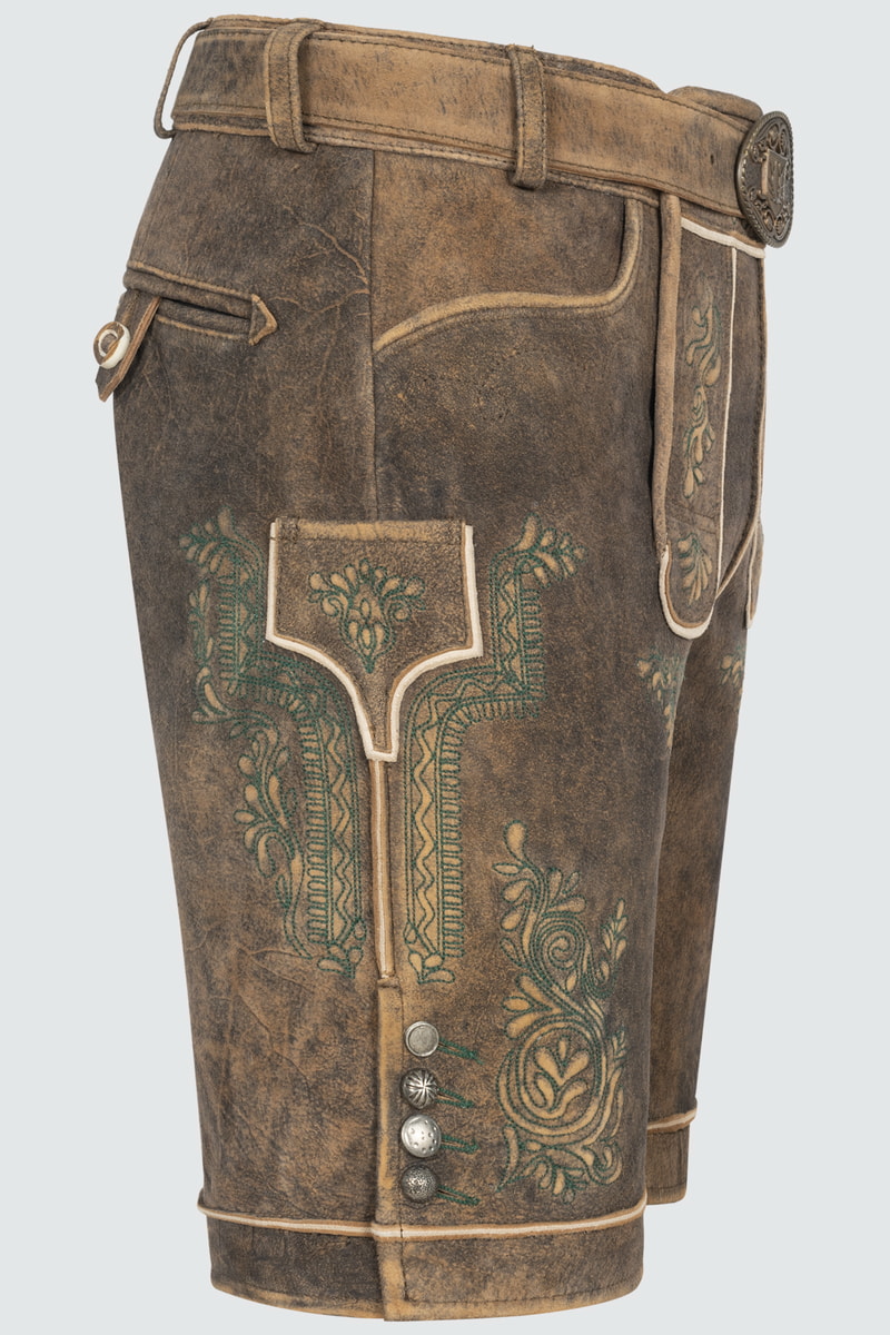 Lederhose Rob mit Gürtel
