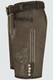 Lederhose Ian mit Gürtel