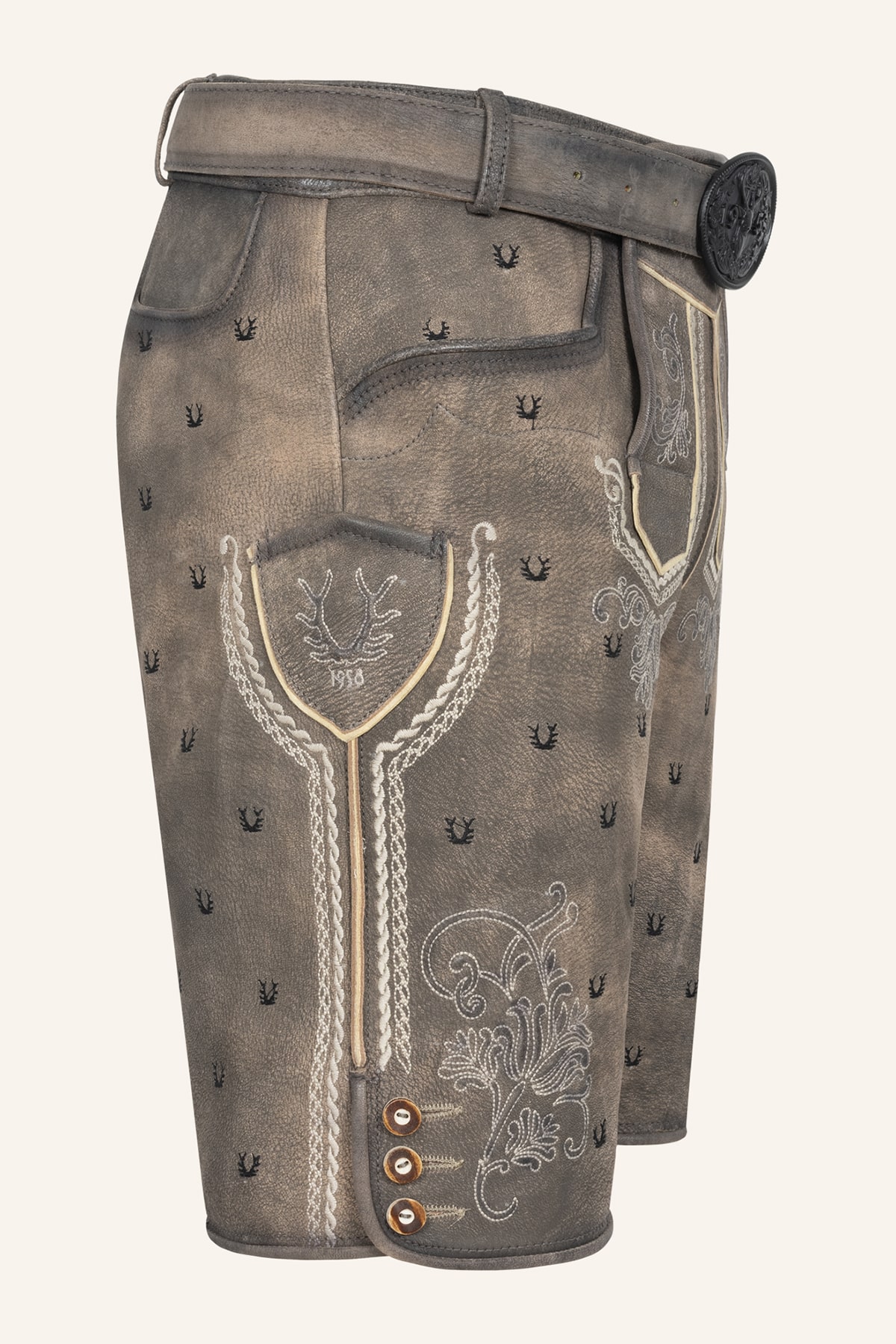 Lederhose Harvey with belt