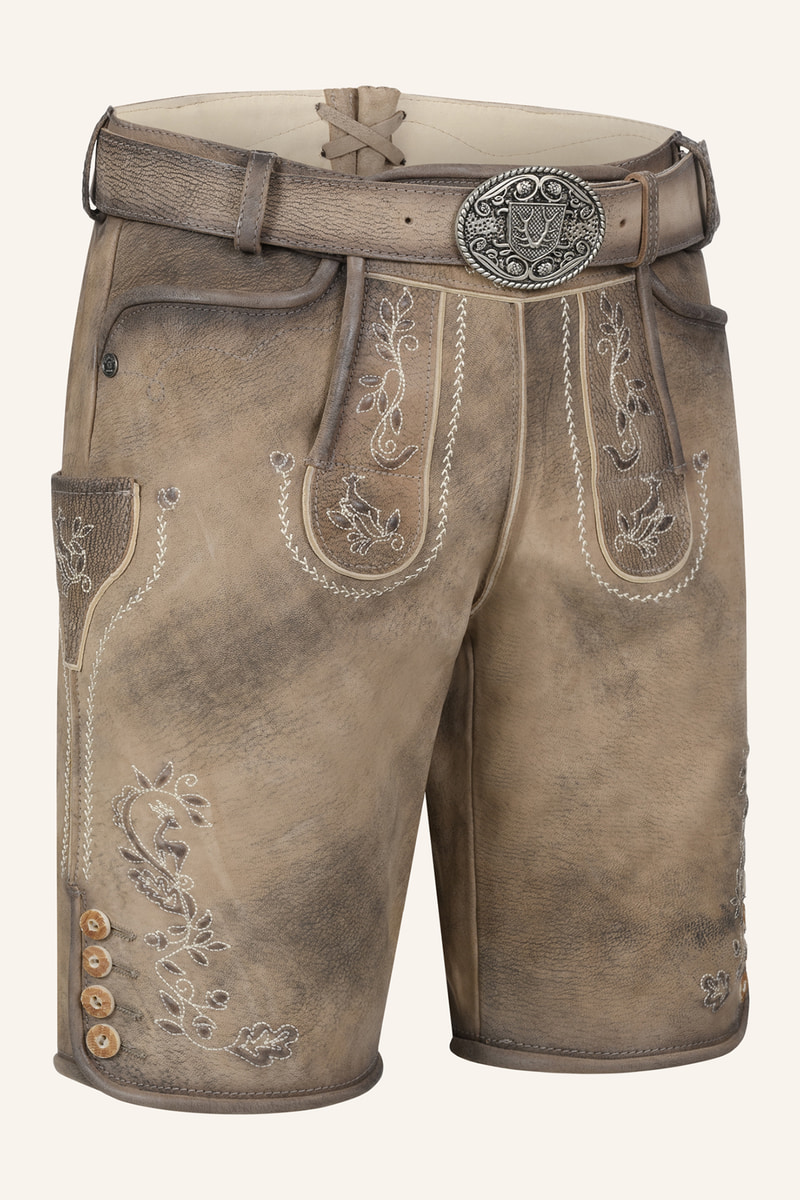 Lederhose Wincent with belt