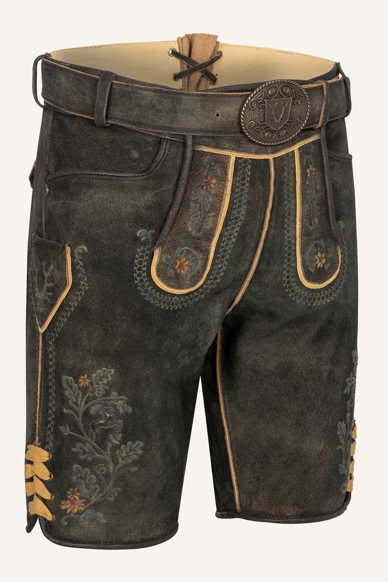 Lederhose Charlie mit Gürtel