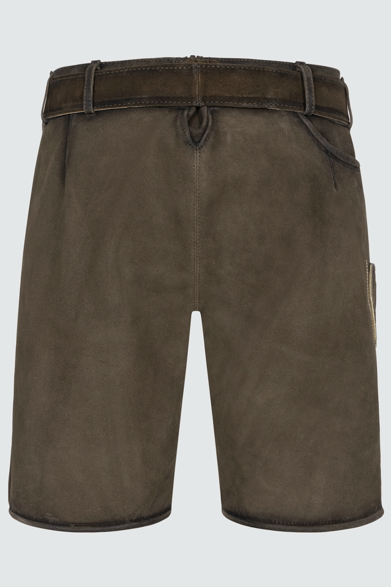 Lederhose Ian mit Gürtel