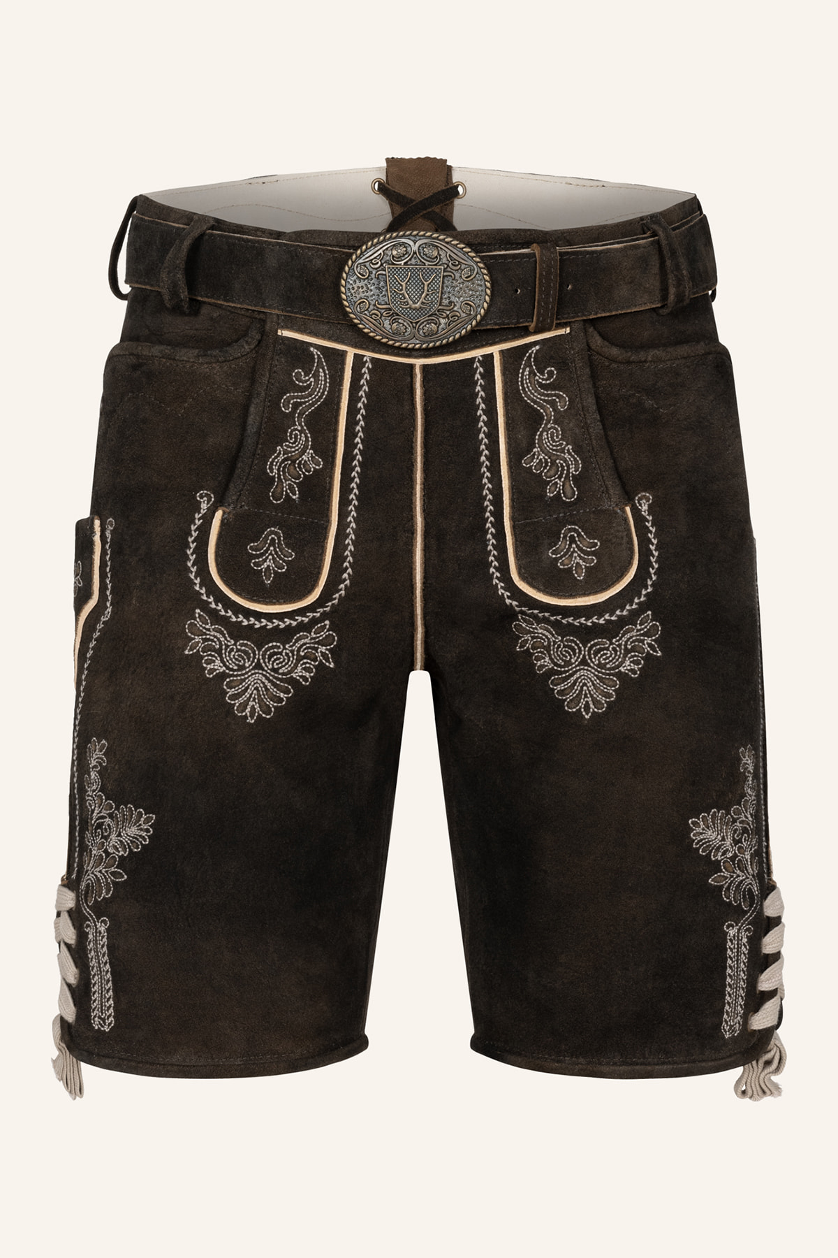 Lederhose Marenor mit Gürtel